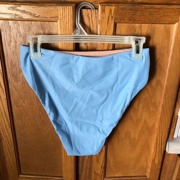 J Crew High Rise Bikini Bottom Light Blue- XS - Picture 7 of 8